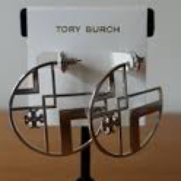 🆕 Tory Burch Authentic Silver Earrings At Awesome Prices To Buy Now & Save - Picture 11 of 11
